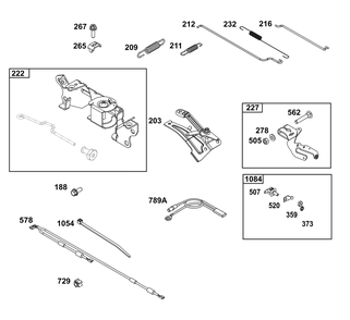 Part Location Diagram of 847031 Briggs and Stratton Link-choke